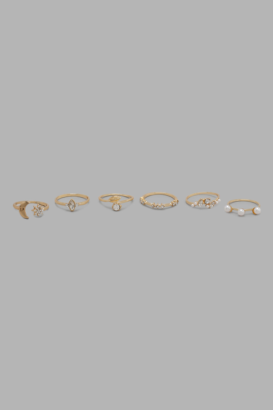 Redtag-Ring-Set-Category:Jewellery,-Colour:Assorted,-Filter:Women's-Accessories,-New-In,-New-In-Women-ACC,-Non-Sale,-Section:Women,-W22O,-Women-Jewellery-Women-