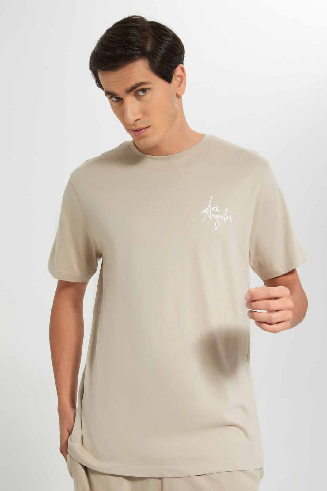 Redtag-Beige-Pyjama-Short-Set-With-Logo-Category:Pyjama-Sets,-Colour:Beige,-Deals:New-In,-Filter:Men's-Clothing,-Men-Pyjama-Sets,-New-In-Men-APL,-Non-Sale,-Section:Men,-W22O-Men's-