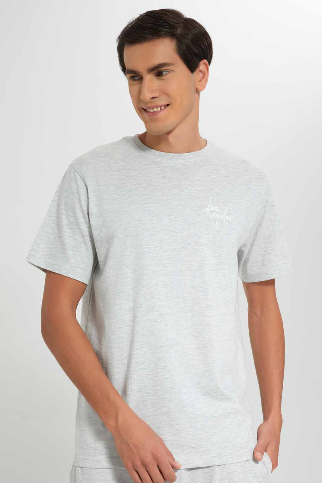 Redtag-Ecru-Pyjama-Short-Set-With-Logo-Category:Pyjama-Sets,-Colour:Ecru,-Deals:New-In,-Filter:Men's-Clothing,-Men-Pyjama-Sets,-New-In-Men-APL,-Non-Sale,-Section:Men,-W22O-Men's-