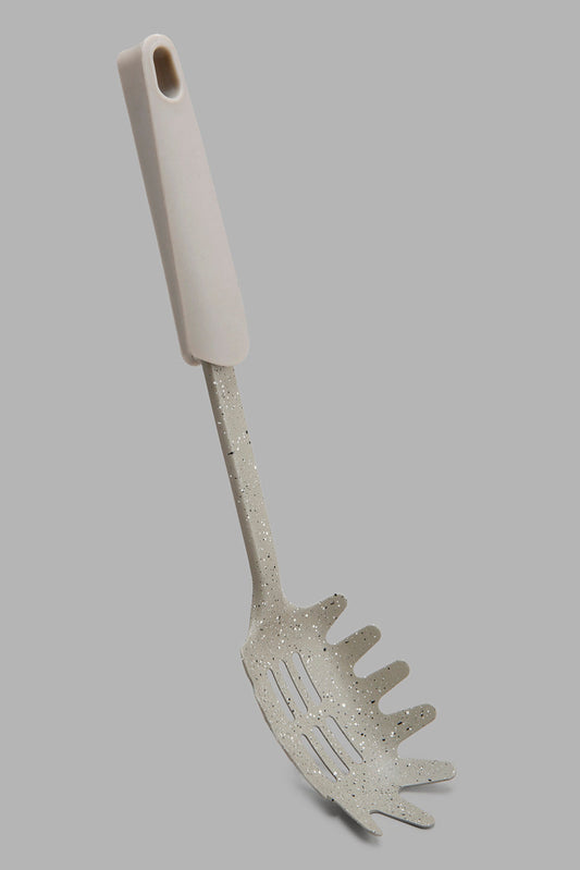 Redtag-Beige-Spaghetti-Spoon-Category:Spoons-&-Ladles,-Colour:Beige,-Deals:New-In,-Filter:Home-Dining,-HMW-DIN-Kitchen-Accessories,-New-In-HMW-DIN,-Non-Sale,-Section:Homewares,-W22O-Home-Dining-