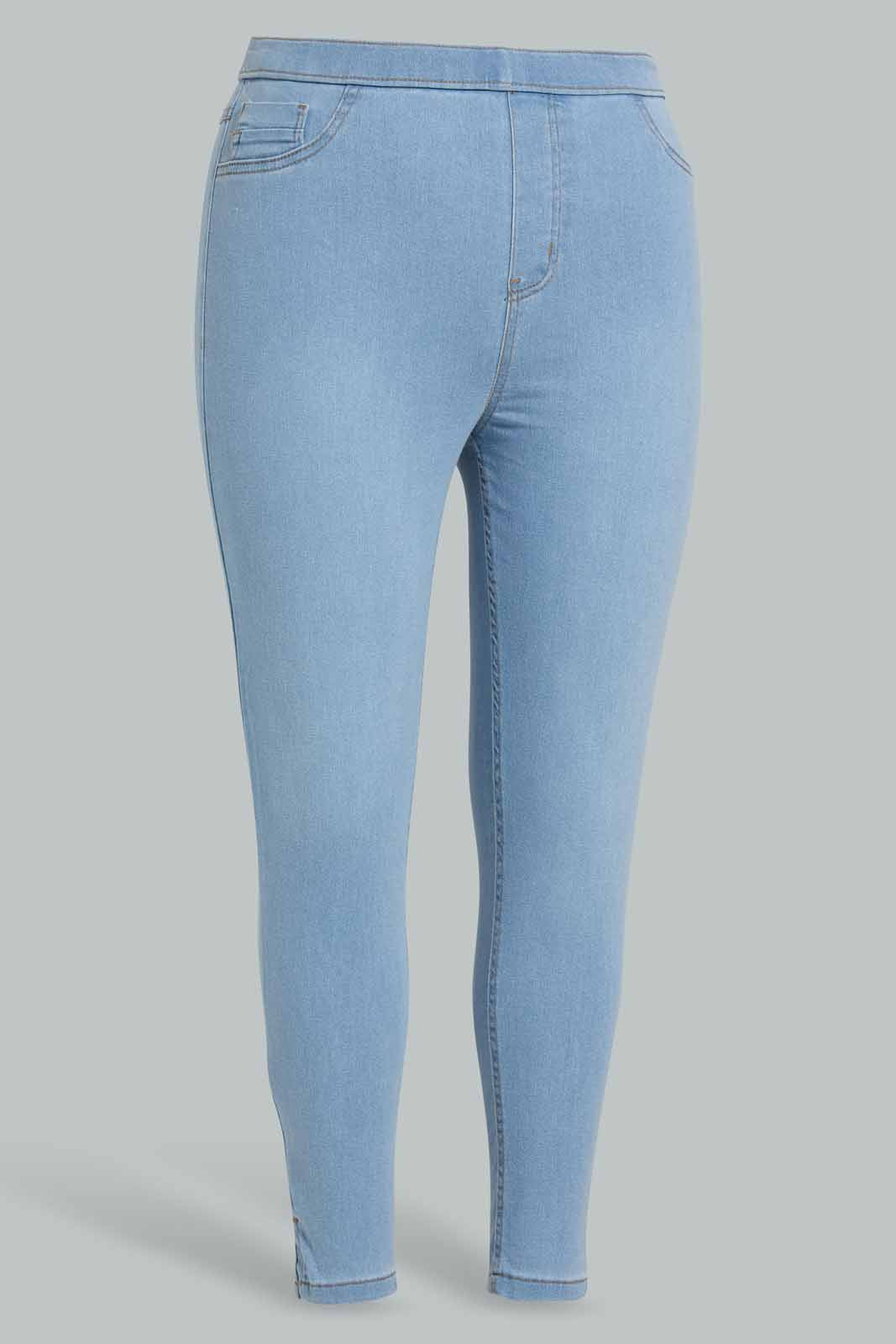 Redtag-Lightwash-Jegging-Category:Jeggings,-Colour:Light-Wash,-Deals:New-In,-Filter:Plus-Size,-LDP-Jeggings,-New-In-LDP-APL,-Non-Sale,-Section:Women,-TBL,-W22O-Women's-