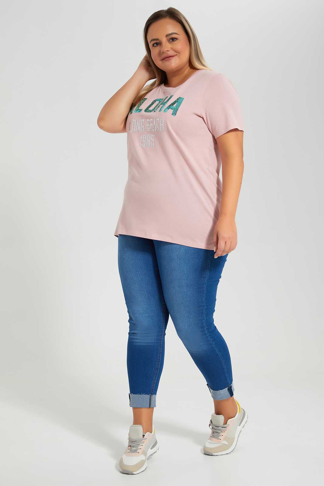 Redtag-Darkwash-Blue-Jegging-Category:Jeggings,-Colour:Dark-Wash,-Deals:New-In,-Filter:Plus-Size,-LDP-Jeggings,-New-In-LDP-APL,-Non-Sale,-Section:Women,-TBL,-W22O-Women's-