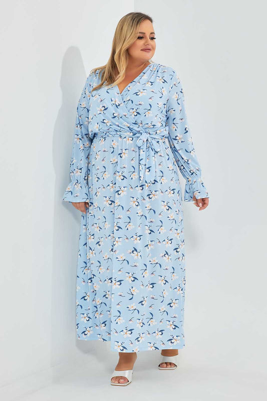 Redtag-Assorted-Allover-Floral-Printed-Maxi-Dress-Category:Dresses,-Colour:Assorted,-Deals:New-In,-Filter:Plus-Size,-LDP-Dresses,-New-In-LDP-APL,-Non-Sale,-Section:Women,-W22O-Women's-