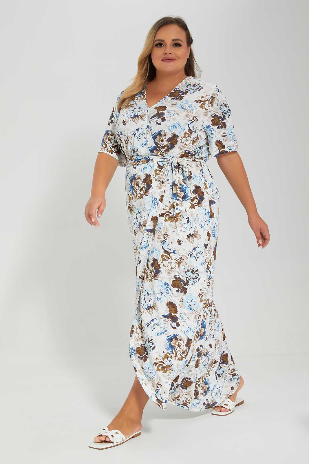 Redtag-Assorted-Floral-Print-Maxi-Dress-Category:Dresses,-Colour:Assorted,-Deals:New-In,-Filter:Plus-Size,-LDP-Dresses,-New-In-LDP-APL,-Non-Sale,-Section:Women,-W22O-Women's-