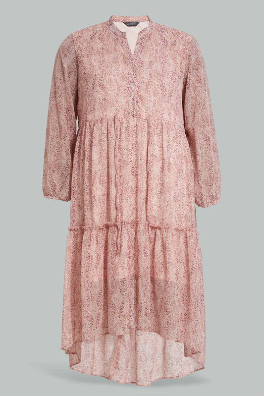 Redtag-Assorted-Printed-Maxi-Layered-Dress-Category:Dresses,-Colour:Assorted,-Deals:New-In,-Filter:Plus-Size,-LDP-Dresses,-New-In-LDP-APL,-Non-Sale,-Section:Women,-W22O-Women's-