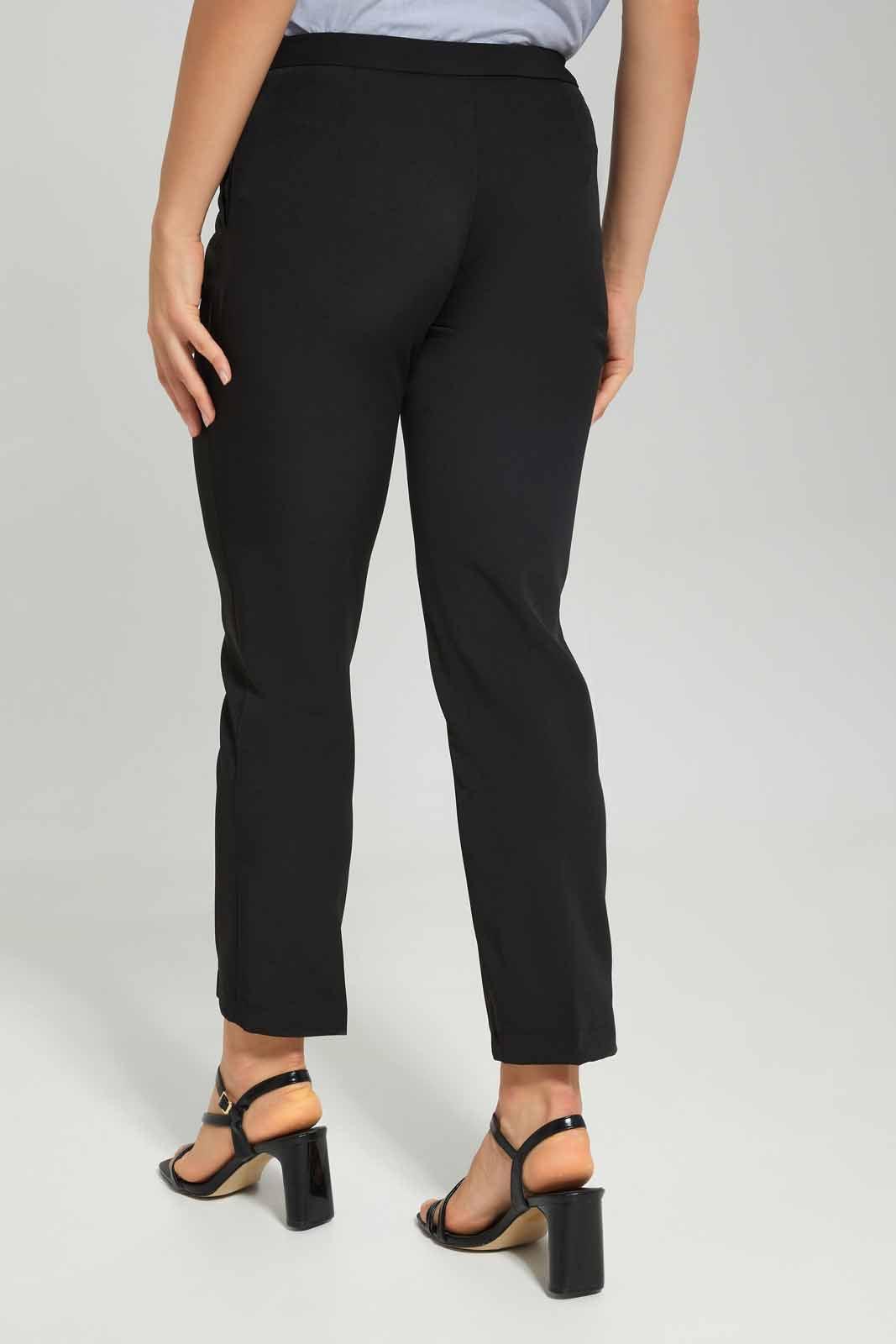Redtag-Black-Tailored-Slim-Trousers-Category:Trousers,-Colour:Black,-Deals:New-In,-Dept:Ladieswear,-Filter:Women's-Clothing,-New-In-Women-APL,-Non-Sale,-Section:Women,-W22O,-Women-Trousers-Women's-