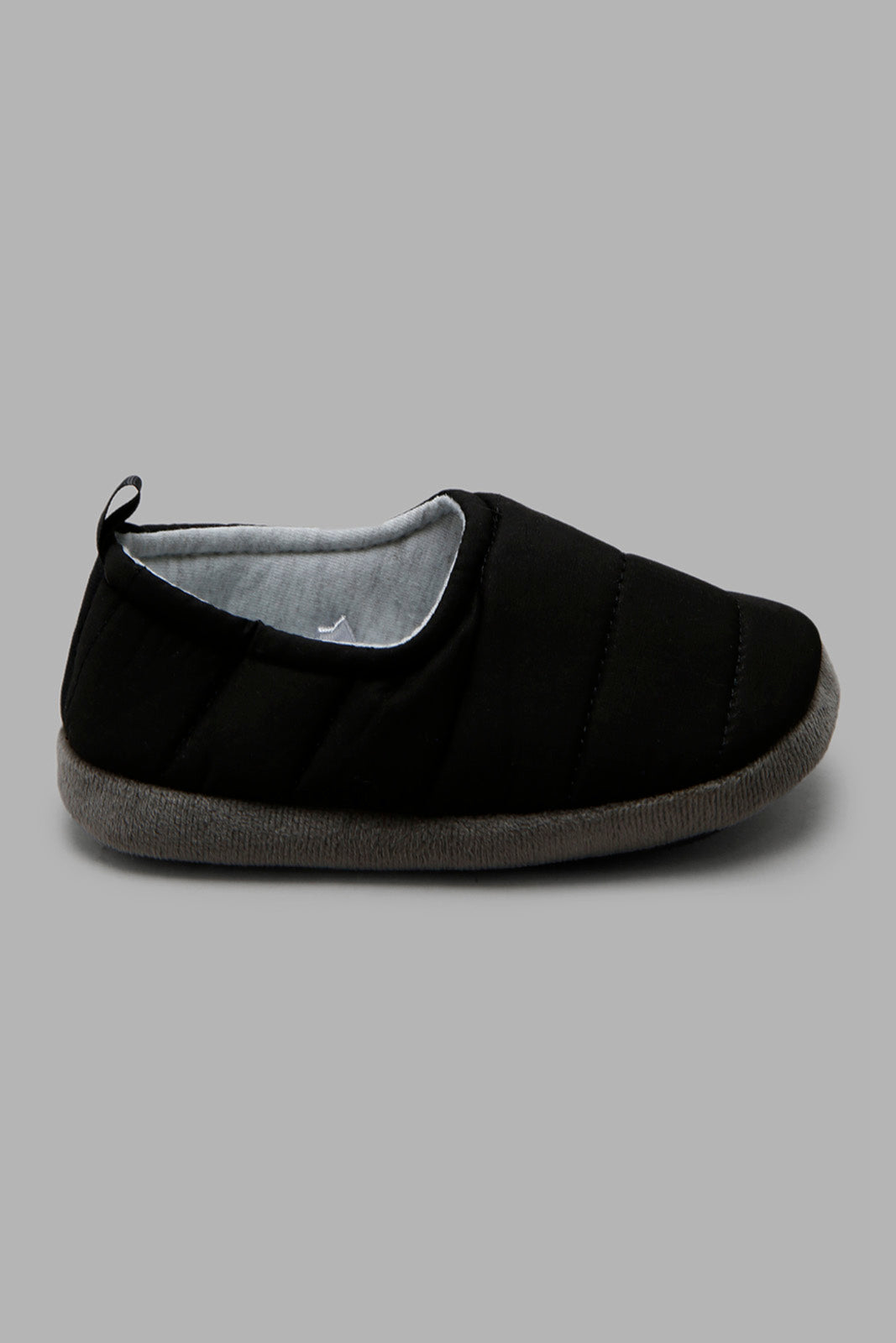 Redtag-Blue-Padded-Slippers-BOY-Slippers,-Category:Slippers,-Colour:Black,-Deals:New-In,-Filter:Boys-Footwear-(3-to-5-Yrs),-New-In-BOY-FOO,-Non-Sale,-Section:Boys-(0-to-14Yrs),-W22A-Boys-3 to 5 Years