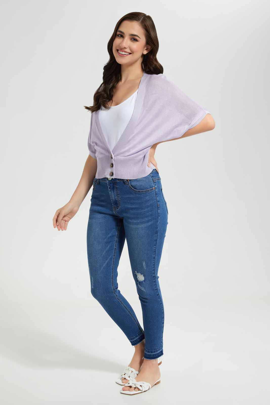 Redtag-Dark-Wash-Skinny-Low-Waist-Jeans-Category:Jeans,-Colour:Dark-Wash,-Deals:New-In,-Filter:Women's-Clothing,-FIT-WALL-(FTW),-New-In-Women-APL,-Non-Sale,-Section:Women,-W22O,-Women-Jeans-Women's-
