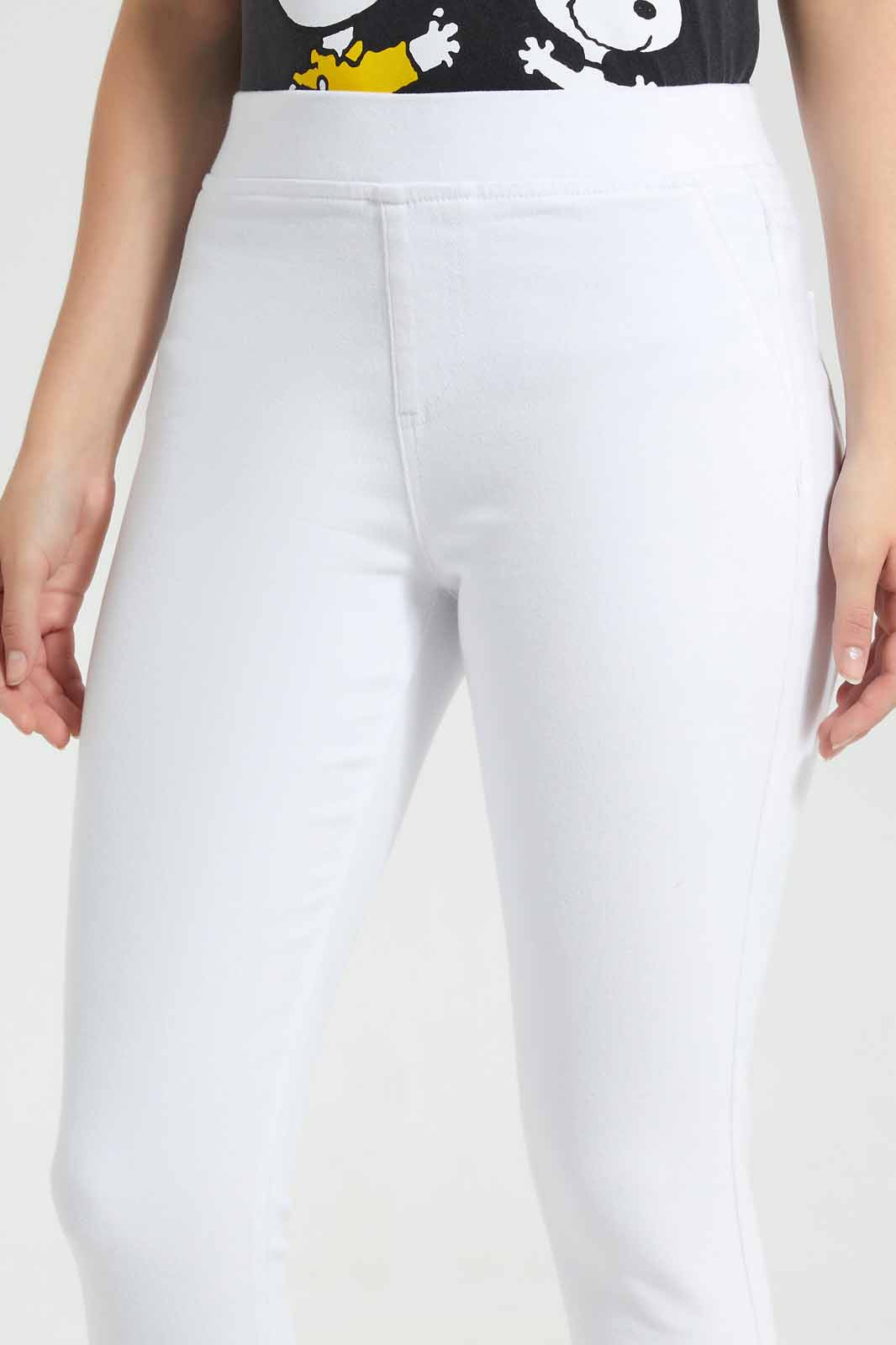 Redtag-White-Jeggings-Category:Jeggings,-Colour:White,-Deals:New-In,-Filter:Women's-Clothing,-FIT-WALL-(FTW),-New-In-Women-APL,-Non-Sale,-Section:Women,-W22O,-Women-Jeggings-Women's-
