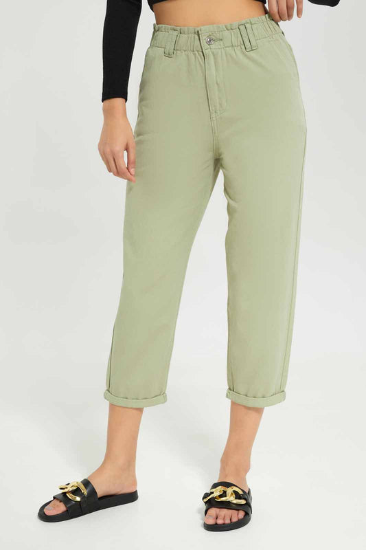 Redtag-Mint-Paper-Bag-Jeans-Category:Jeans,-Colour:Mint,-Deals:New-In,-Dept:Ladieswear,-Filter:Women's-Clothing,-New-In-Women-APL,-Non-Sale,-Section:Women,-TBL,-W22O,-Women-Jeans-Women's-