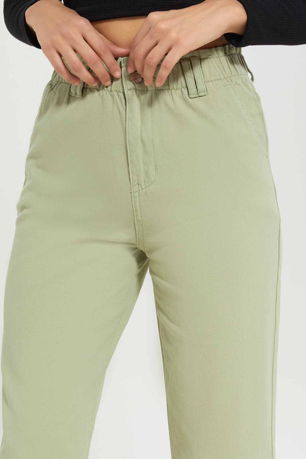 Redtag-Mint-Paper-Bag-Jeans-Category:Jeans,-Colour:Mint,-Deals:New-In,-Dept:Ladieswear,-Filter:Women's-Clothing,-New-In-Women-APL,-Non-Sale,-Section:Women,-TBL,-W22O,-Women-Jeans-Women's-