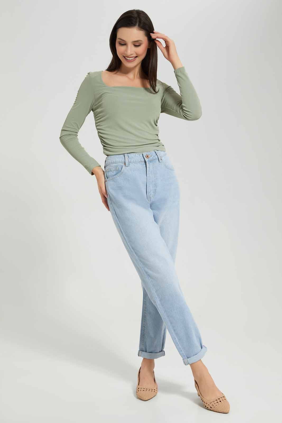 Redtag-Light-Wash-Mom-Fit-Jeans-Category:Jeans,-Colour:Light-Wash,-Deals:New-In,-Filter:Women's-Clothing,-New-In-Women-APL,-Non-Sale,-Section:Women,-TBL,-W22O,-Women-Jeans-Women's-