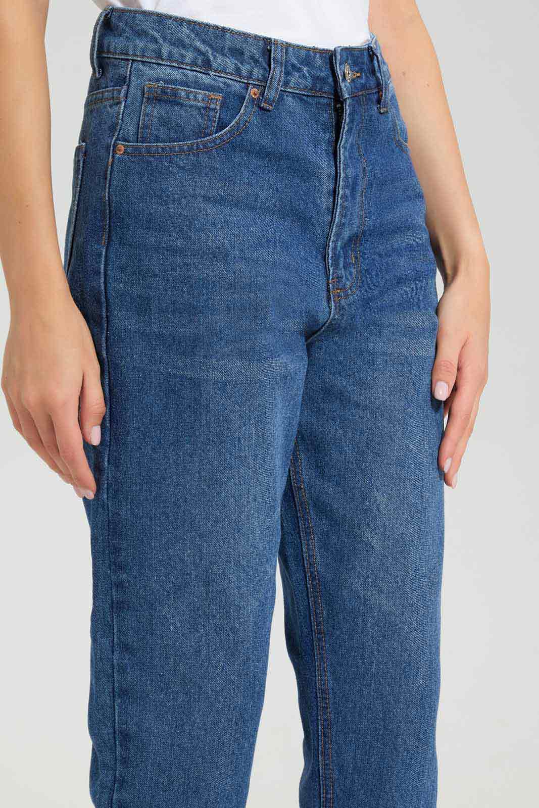 Redtag-Dark-Wash-Mom-Fit-Jeans-Category:Jeans,-Colour:Dark-Wash,-Deals:New-In,-Filter:Women's-Clothing,-New-In-Women-APL,-Non-Sale,-Section:Women,-TBL,-W22O,-Women-Jeans-Women's-