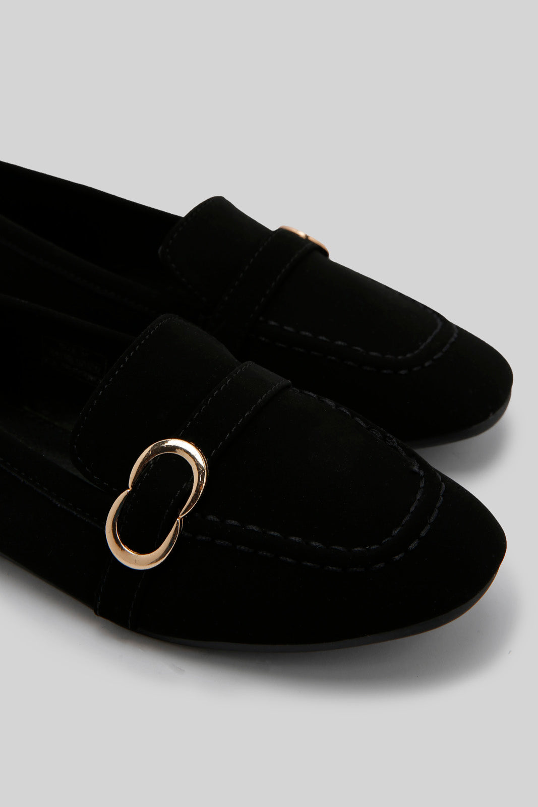 Redtag-Black-Loafer-Category:Sandals,-Colour:Black,-Deals:New-In,-Filter:Girls-Footwear-(5-to-14-Yrs),-GSR-Sandals,-New-In-GSR-FOO,-Non-Sale,-Section:Girls-(0-to-14Yrs),-W22B-Senior-Girls-5 to 14 Years