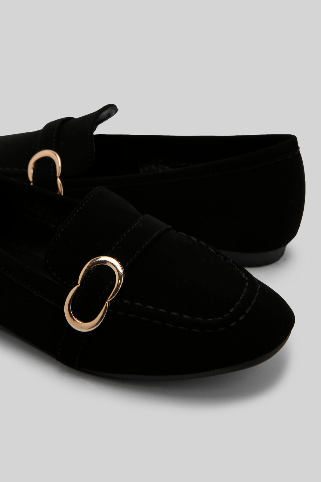 Redtag-Black-Loafer-Category:Sandals,-Colour:Black,-Deals:New-In,-Filter:Girls-Footwear-(5-to-14-Yrs),-GSR-Sandals,-New-In-GSR-FOO,-Non-Sale,-Section:Girls-(0-to-14Yrs),-W22B-Senior-Girls-5 to 14 Years