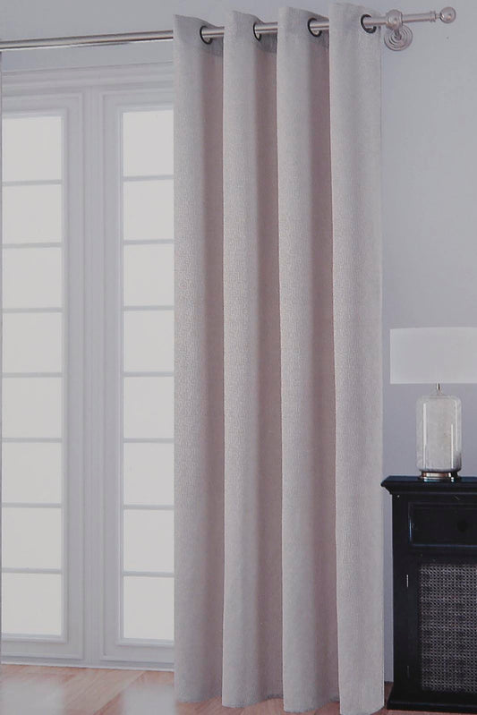 Redtag-Beige--2-Piece-Geometric-Jacquard-Curtain-Without-Lining-Category:Curtains,-Colour:Beige,-Deals:New-In,-Dept:Home,-Filter:Home-Bedroom,-HMW-BED-Curtains,-New-In-HMW-BED,-Non-Sale,-Section:Homewares,-W22B-Home-Bedroom-