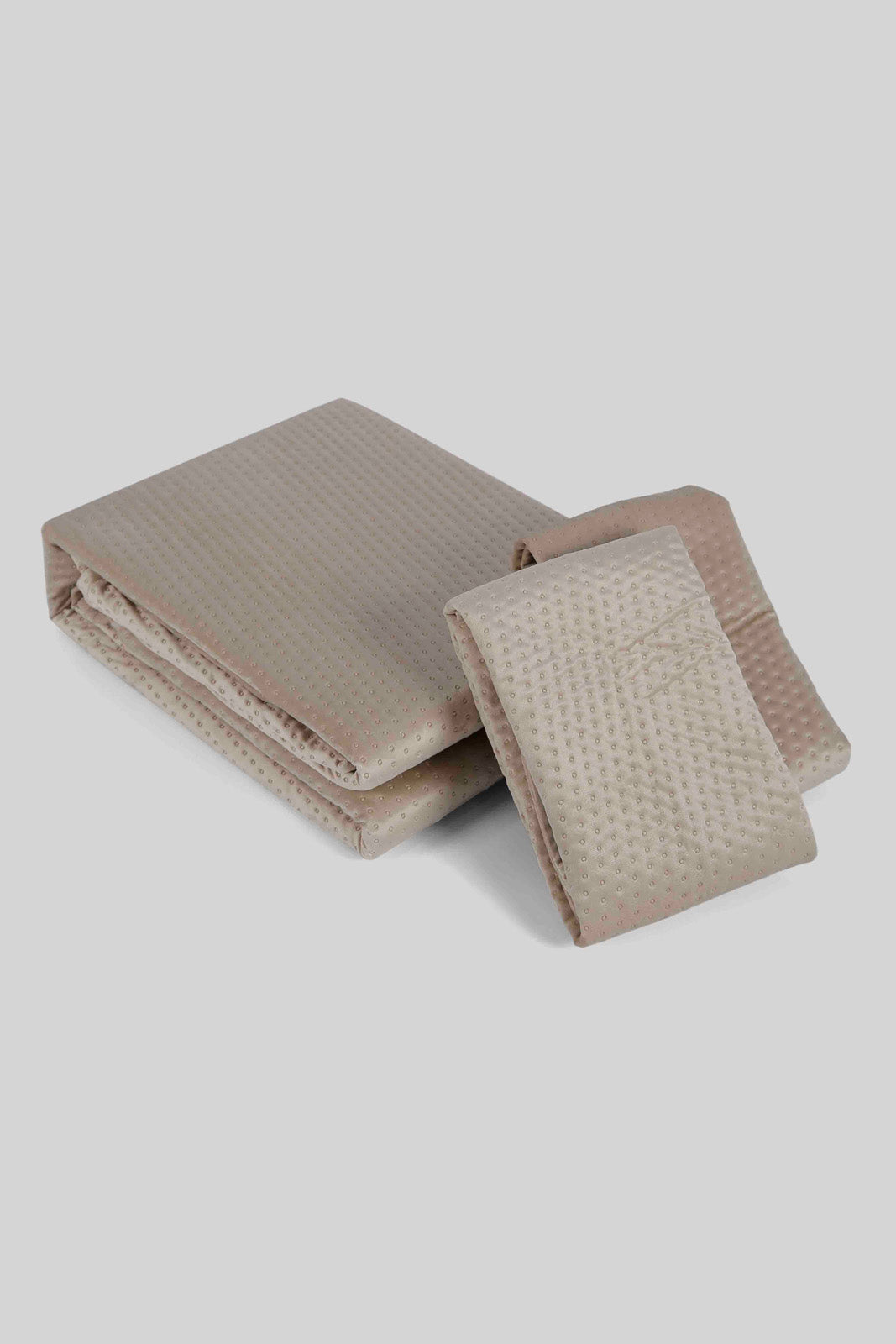 Redtag-Beige-Velvet-Quilt-(Single-Size)-Category:Quilts,-Colour:Beige,-Deals:New-In,-Dept:Home,-Filter:Home-Bedroom,-HMW-BED-Quilts,-New-In-HMW-BED,-Non-Sale,-Section:Homewares,-W22B-Home-Bedroom-
