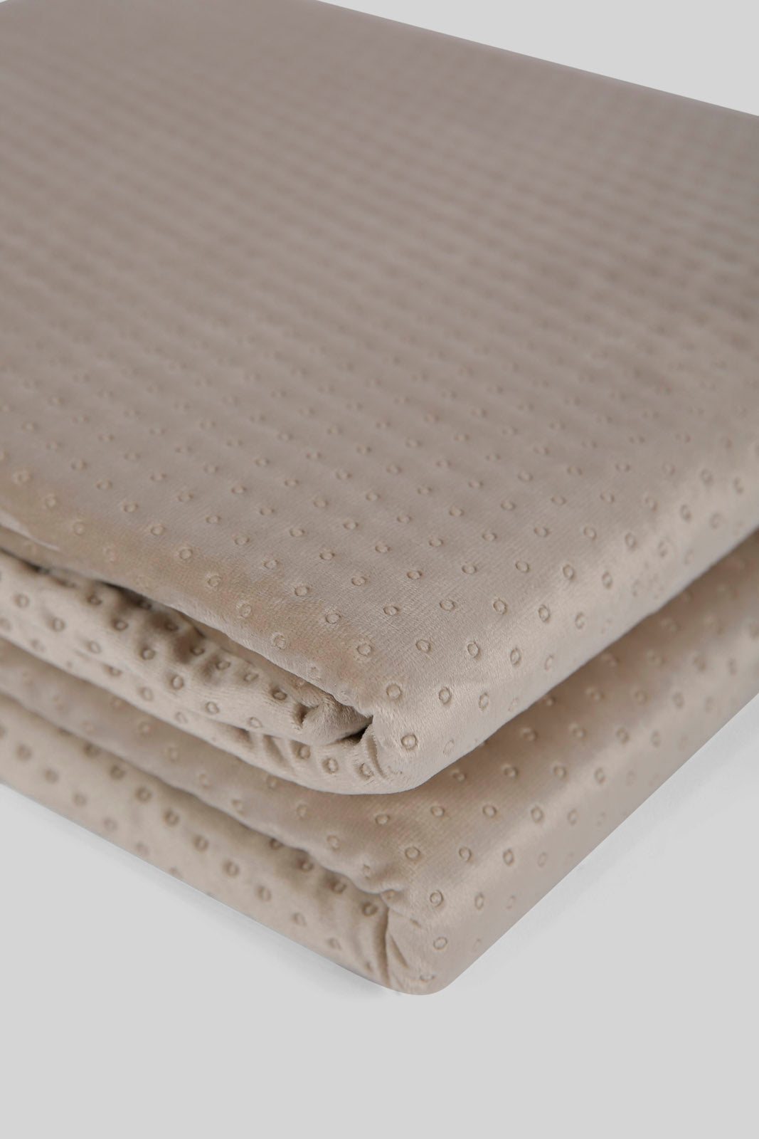 Redtag-Beige-Velvet-Quilt-(Single-Size)-Category:Quilts,-Colour:Beige,-Deals:New-In,-Dept:Home,-Filter:Home-Bedroom,-HMW-BED-Quilts,-New-In-HMW-BED,-Non-Sale,-Section:Homewares,-W22B-Home-Bedroom-