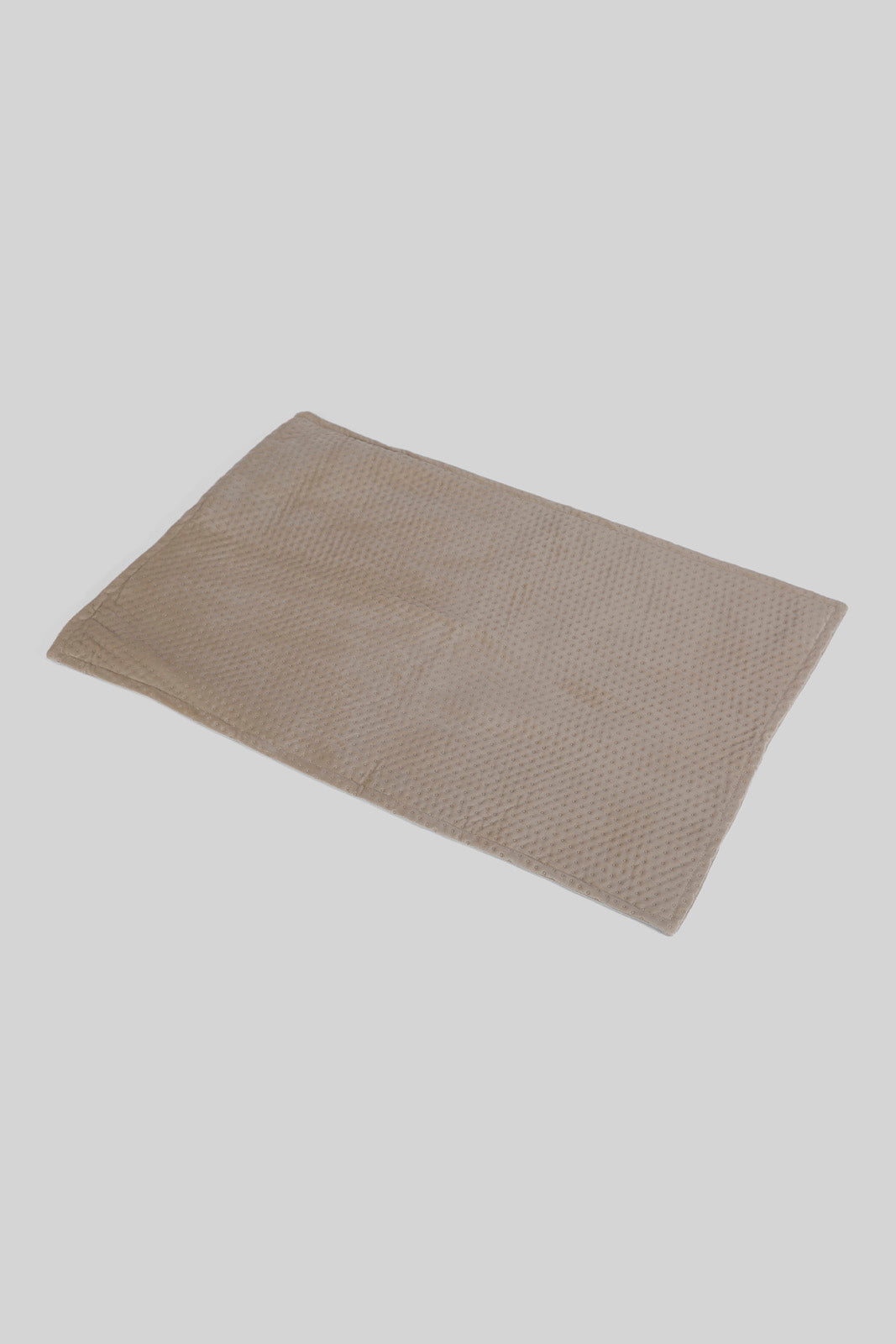 Redtag-Beige-Velvet-Quilt-(Single-Size)-Category:Quilts,-Colour:Beige,-Deals:New-In,-Dept:Home,-Filter:Home-Bedroom,-HMW-BED-Quilts,-New-In-HMW-BED,-Non-Sale,-Section:Homewares,-W22B-Home-Bedroom-