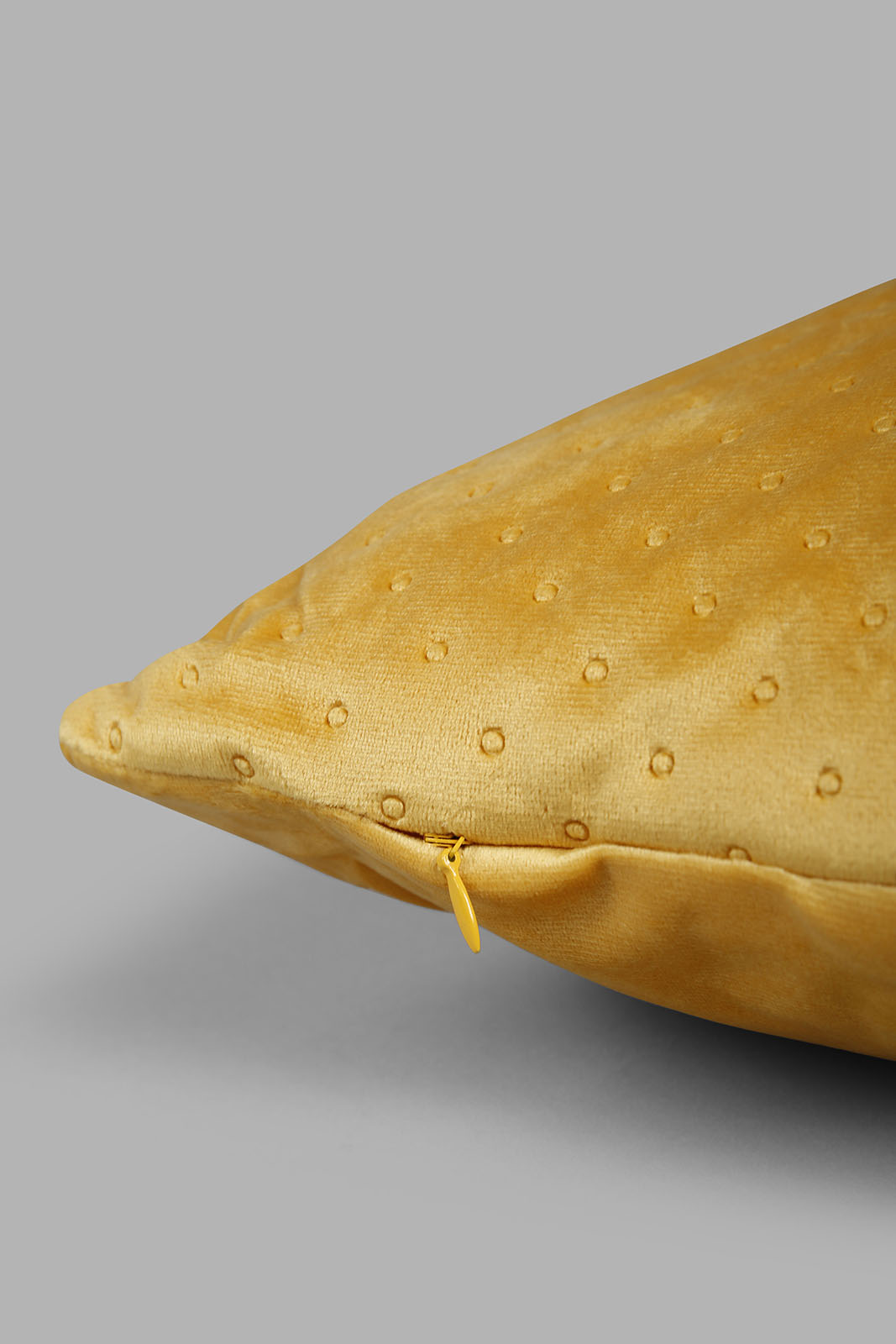 Redtag-Mustard-Velvet-Floor-Cushion-Category:Cushions,-Colour:Mustard,-Deals:New-In,-Filter:Home-Bedroom,-HMW-BED-Cushions,-New-In-HMW-BED,-Non-Sale,-Section:Homewares,-W22A-Home-Bedroom-