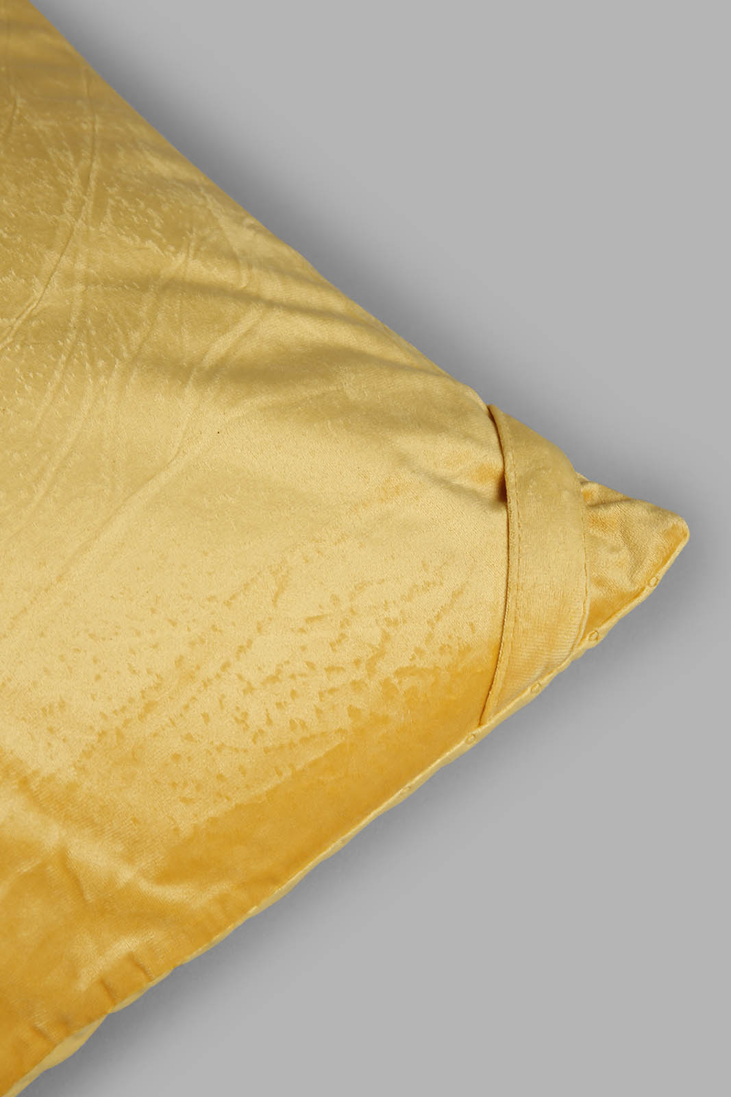 Redtag-Mustard-Velvet-Floor-Cushion-Category:Cushions,-Colour:Mustard,-Deals:New-In,-Filter:Home-Bedroom,-HMW-BED-Cushions,-New-In-HMW-BED,-Non-Sale,-Section:Homewares,-W22A-Home-Bedroom-