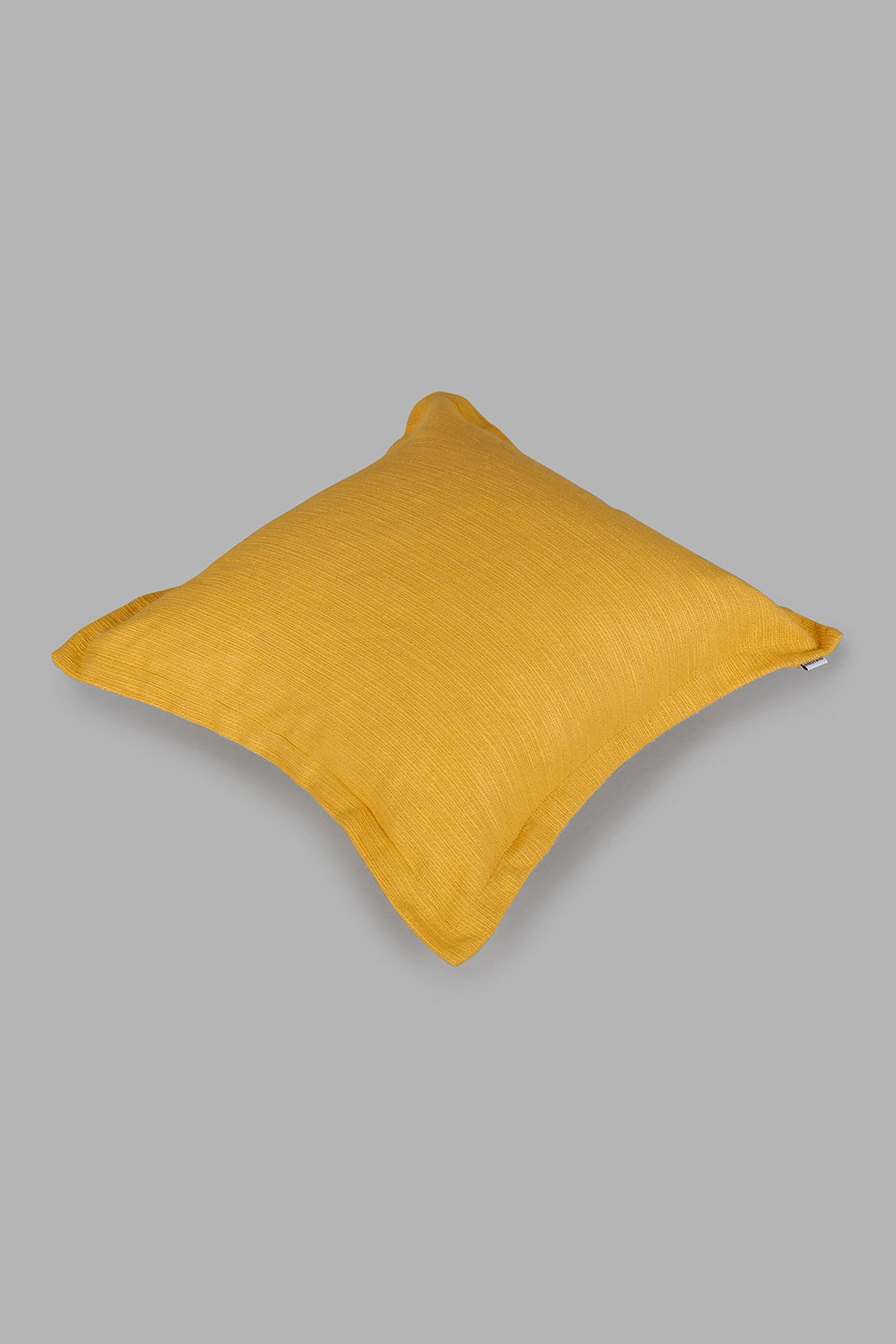Redtag-Mustard-Textured-Cushion-Category:Cushions,-Colour:Mustard,-Deals:New-In,-Filter:Home-Bedroom,-HMW-BED-Cushions,-New-In-HMW-BED,-Non-Sale,-Section:Homewares,-W22B-Home-Bedroom-