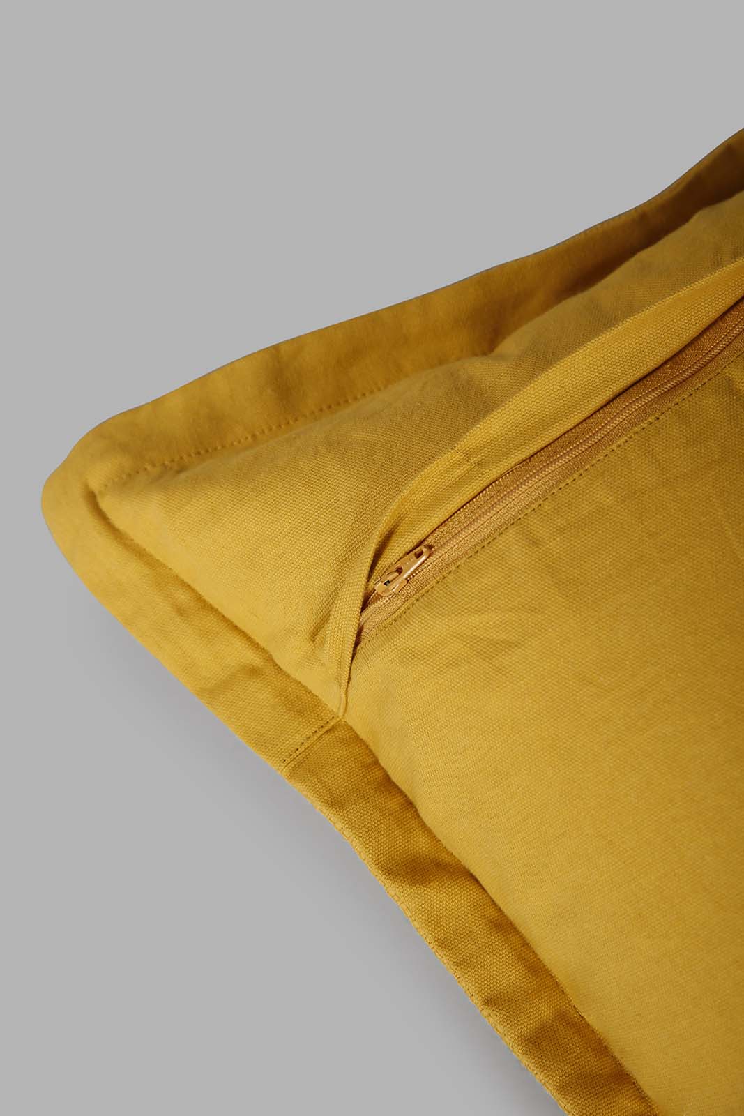 Redtag-Mustard-Textured-Cushion-Category:Cushions,-Colour:Mustard,-Deals:New-In,-Filter:Home-Bedroom,-HMW-BED-Cushions,-New-In-HMW-BED,-Non-Sale,-Section:Homewares,-W22B-Home-Bedroom-