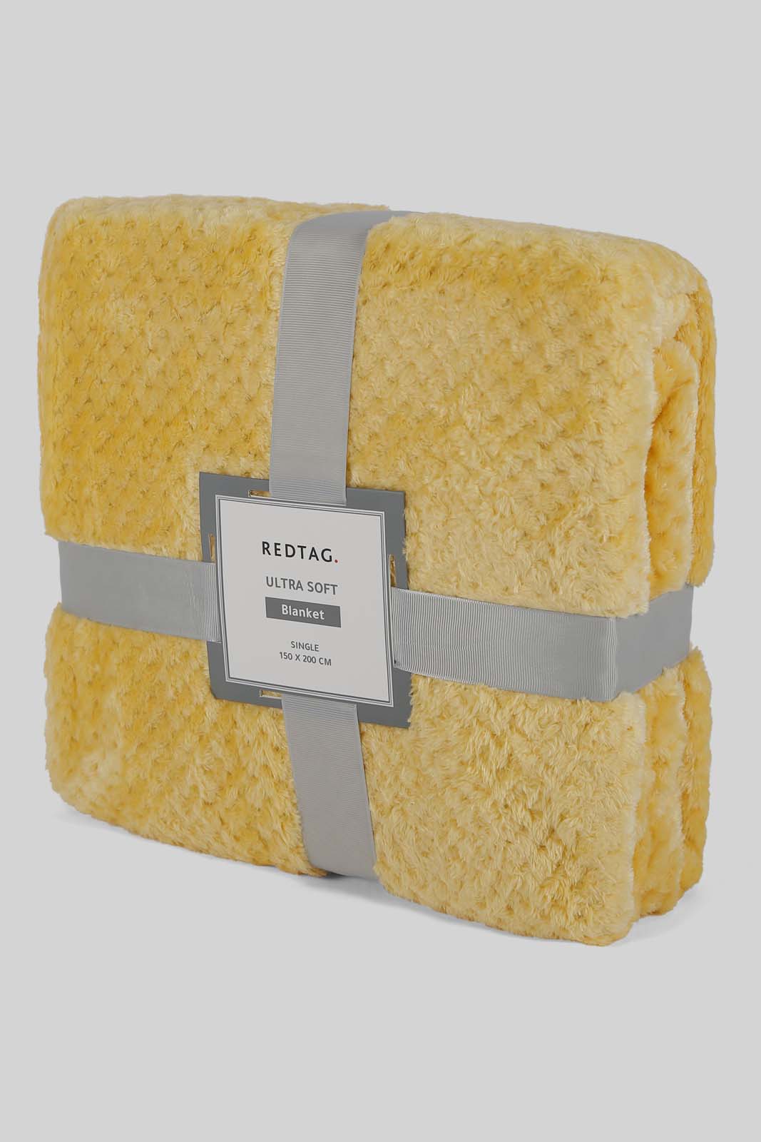 Redtag-Yellow-Ultra-Soft-Blanket-(Single-Size)-Category:Blankets,-Colour:Yellow,-Deals:New-In,-Dept:Home,-Filter:Home-Bedroom,-HMW-BED-Blankets,-New-In-HMW-BED,-Non-Sale,-Section:Homewares,-W22A-Home-Bedroom-