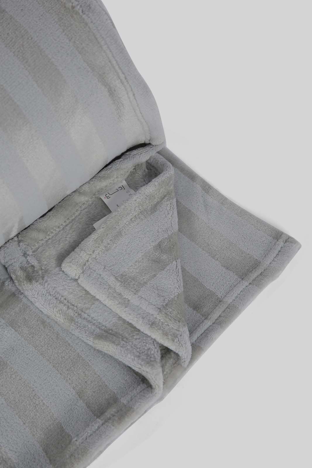 Redtag-Grey-Ultra-Soft-Blanket-(Double-Size)-Category:Blankets,-Colour:Grey,-Deals:New-In,-Dept:Home,-Filter:Home-Bedroom,-HMW-BED-Blankets,-New-In-HMW-BED,-Non-Sale,-Section:Homewares,-W22A-Home-Bedroom-