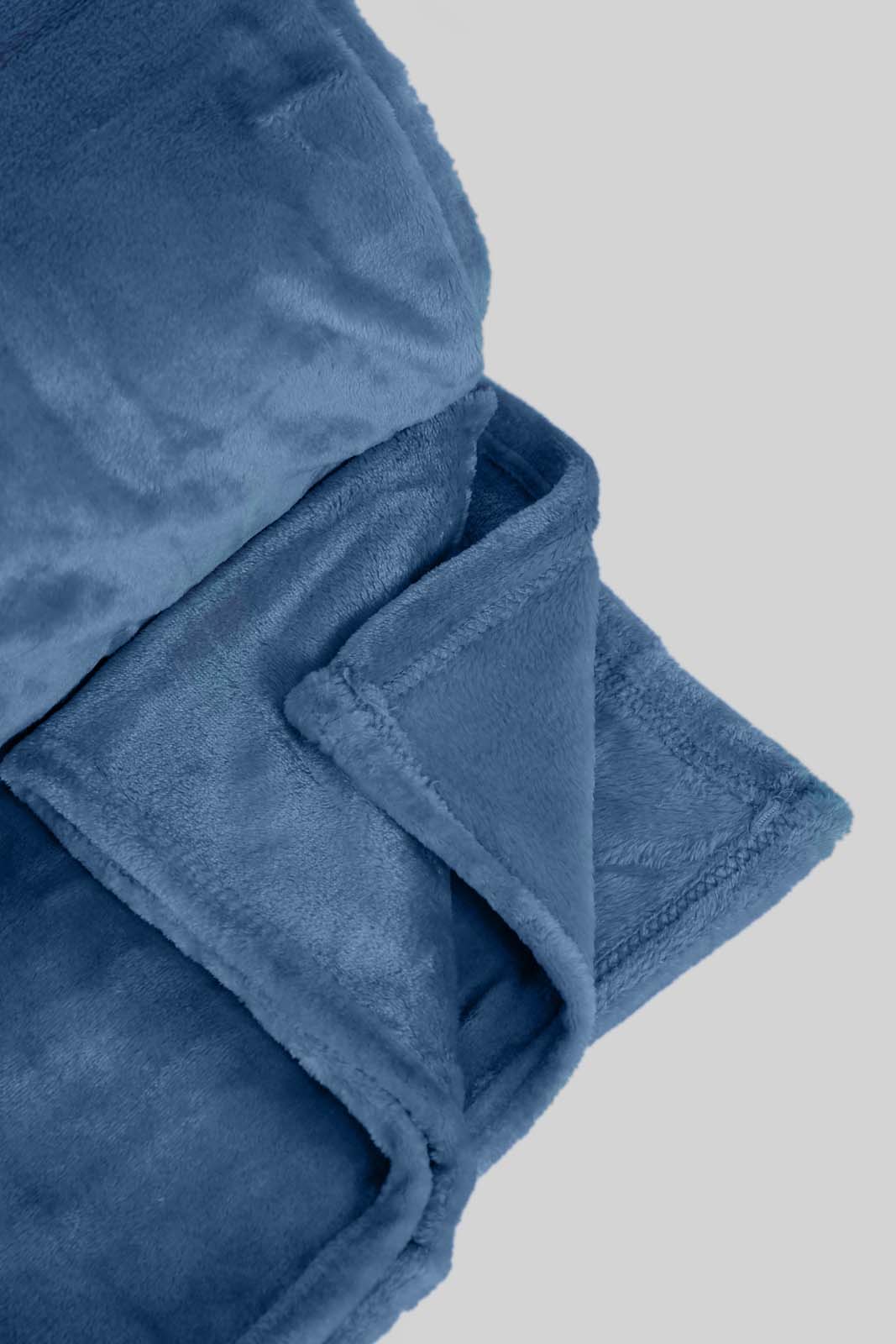 Redtag-Blue-Ultra-Soft-Blanket-(Double-Size)-Category:Blankets,-Colour:Blue,-Deals:New-In,-Dept:Home,-Filter:Home-Bedroom,-HMW-BED-Blankets,-New-In-HMW-BED,-Non-Sale,-Section:Homewares,-W22A-Home-Bedroom-