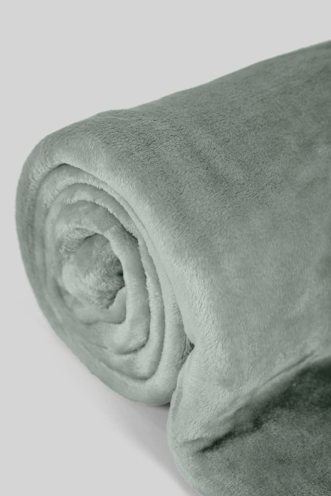 Redtag-Green-Ultra-Soft-Blanket-(Double-Size)-Category:Blankets,-Colour:Green,-Deals:New-In,-Dept:Home,-Filter:Home-Bedroom,-HMW-BED-Blankets,-New-In-HMW-BED,-Non-Sale,-Section:Homewares,-W22A-Home-Bedroom-