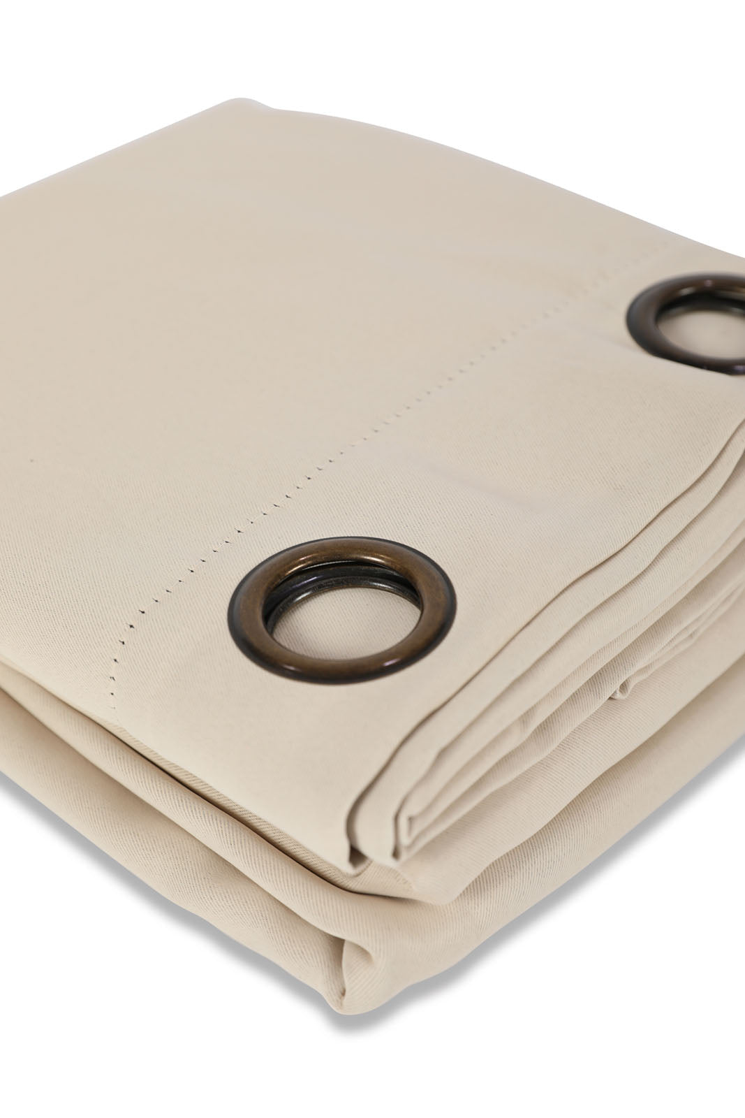 Redtag-Beige-2-Pc-Solid-Blackout-Curtain-Category:Curtains,-Colour:Beige,-Deals:New-In,-Dept:Home,-Filter:Home-Bedroom,-HMW-BED-Curtains,-New-In-HMW-BED,-Non-Sale,-Section:Homewares,-W22B-Home-Bedroom-