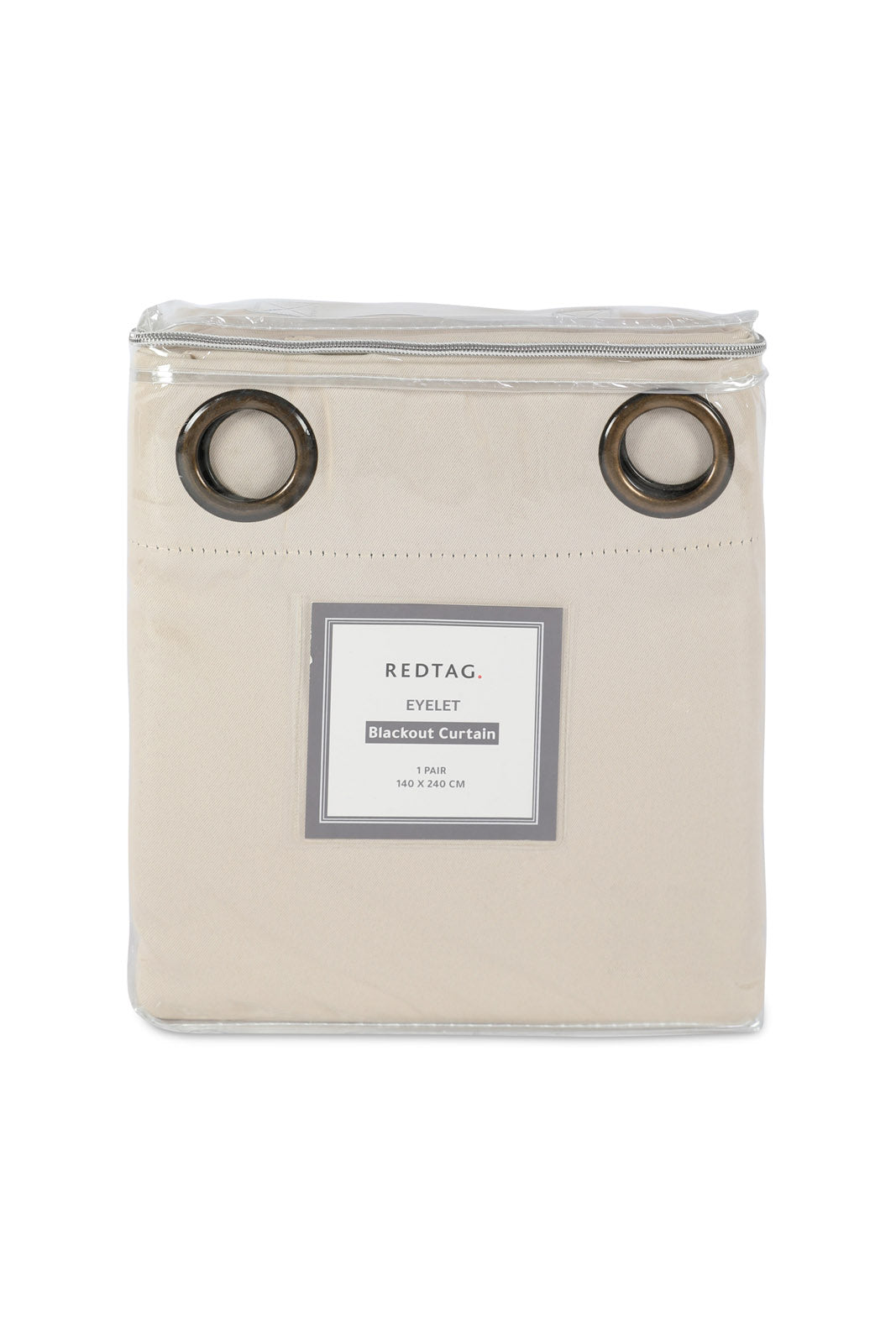 Redtag-Beige-2-Pc-Solid-Blackout-Curtain-Category:Curtains,-Colour:Beige,-Deals:New-In,-Dept:Home,-Filter:Home-Bedroom,-HMW-BED-Curtains,-New-In-HMW-BED,-Non-Sale,-Section:Homewares,-W22B-Home-Bedroom-