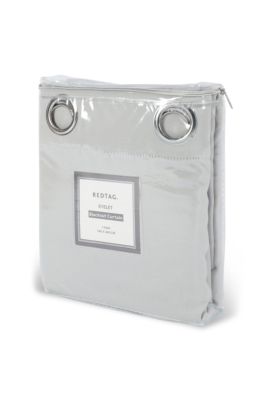 Redtag-Grey-2-Pc-Solid-Blackout-Curtain-Pair-Category:Curtains,-Colour:Grey,-Deals:New-In,-Dept:Home,-Filter:Home-Bedroom,-HMW-BED-Curtains,-New-In-HMW-BED,-Non-Sale,-Section:Homewares,-W22B-Home-Bedroom-