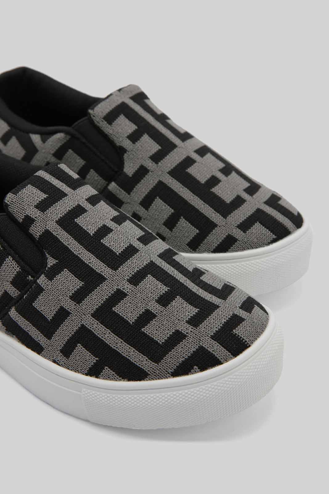 Redtag-Grey-Fabric-Slip-On-BOY-Sandals,-Category:Sandals,-Colour:Grey,-Deals:New-In,-Dept:Boys,-Filter:Boys-Footwear-(3-to-5-Yrs),-New-In-BOY-FOO,-Non-Sale,-Section:Boys-(0-to-14Yrs),-W22B-Boys-3 to 5 Years
