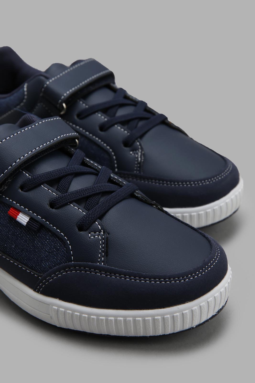 Redtag-Navy-Fabric-Block-Sneaker-BSR-Shoes,-Category:Shoes,-Colour:Navy,-Deals:New-In,-Filter:Boys-Footwear-(5-to-14-Yrs),-New-In-BSR-FOO,-Non-Sale,-Section:Boys-(0-to-14Yrs),-W22B-Senior-Boys-5 to 14 Years