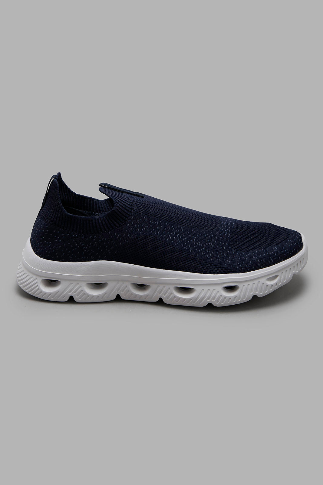 Redtag-Navy-Knit-Slip-On-Category:Trainers,-Colour:Navy,-Deals:New-In,-Filter:Men's-Footwear,-Men-Trainers,-New-In-Men-FOO,-Non-Sale,-Section:Men,-W22A-Men's-
