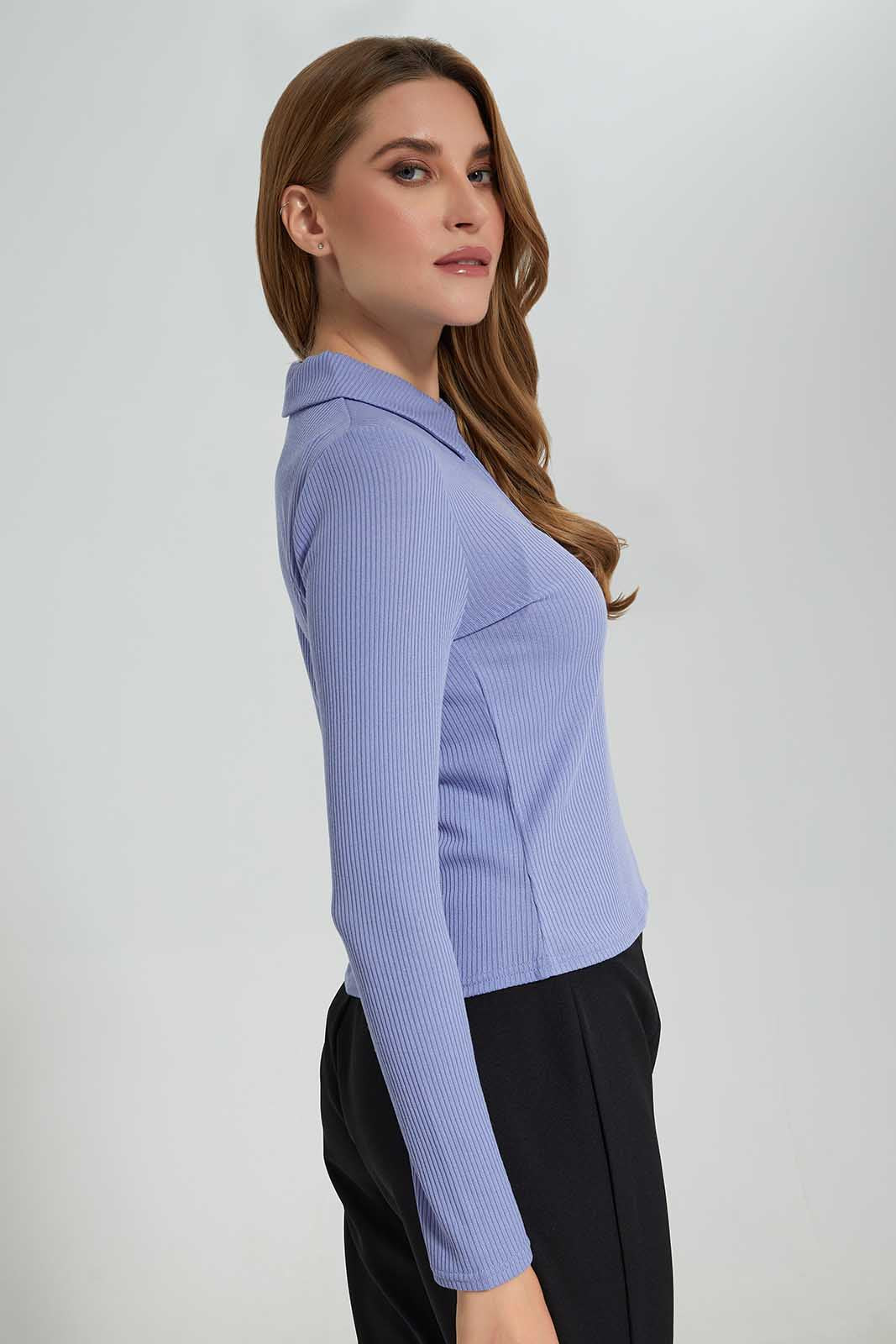 Redtag-Assorted-Long-Sleeve-Collared-Top-Category:Tops,-Colour:Assorted,-Deals:New-In,-Filter:Women's-Clothing,-LEC,-LEC-Tops,-New-In-LEC-APL,-Non-Sale,-Section:Women,-W22A-Women's-