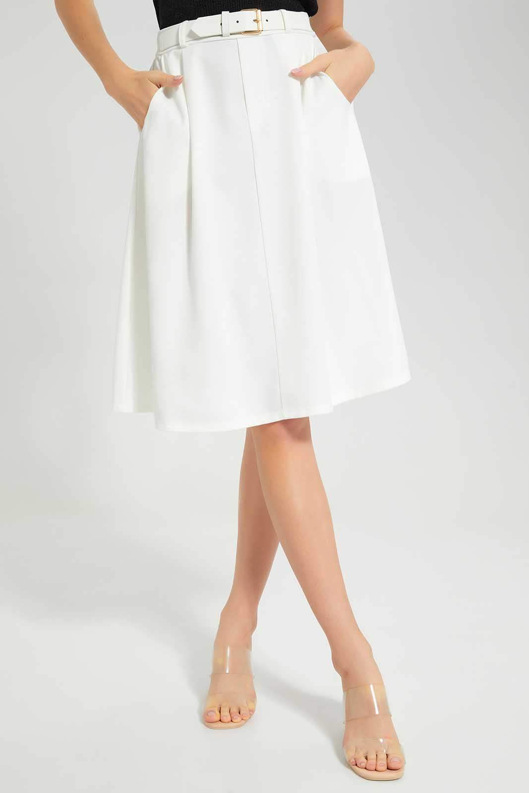 Redtag-Assorted-A-Line-Flared-Skirt-Category:Skirts,-Colour:Assorted,-Deals:New-In,-Filter:Women's-Clothing,-LEC,-LEC-Skirts,-New-In-LEC-APL,-Non-Sale,-Section:Women,-W22A-Women's-