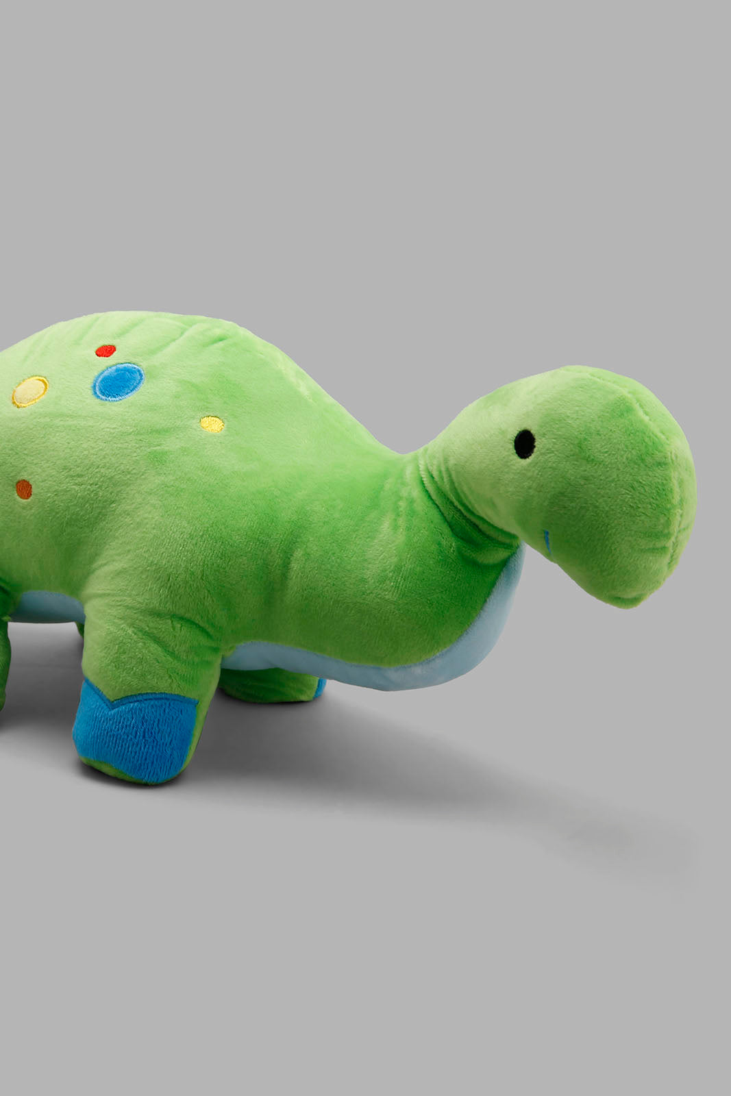 Redtag-Green-Dinosaur-Kids-Cushion-Category:Cushions,-Colour:Green,-Deals:New-In,-Filter:Home-Bedroom,-HMW-BED-Cushions,-New-In-HMW-BED,-Non-Sale,-Section:Homewares,-W22A-Home-Bedroom-