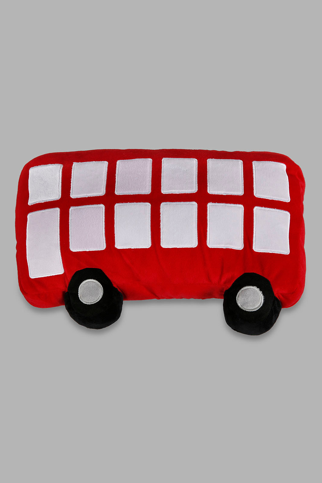 Redtag-Red-Bus-Kids-Cushion-Category:Cushions,-Colour:Red,-Deals:New-In,-Filter:Home-Bedroom,-HMW-BED-Cushions,-New-In-HMW-BED,-Non-Sale,-Section:Homewares,-W22A-Home-Bedroom-