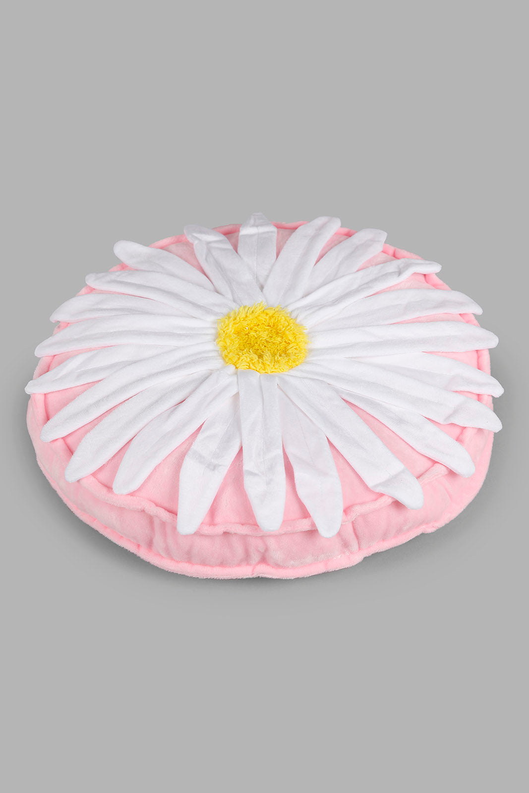 Redtag-Pink-Flower-Kids-Cushion-Category:Cushions,-Colour:Pink,-Deals:New-In,-Filter:Home-Bedroom,-HMW-BED-Cushions,-New-In-HMW-BED,-Non-Sale,-Section:Homewares,-W22A-Home-Bedroom-
