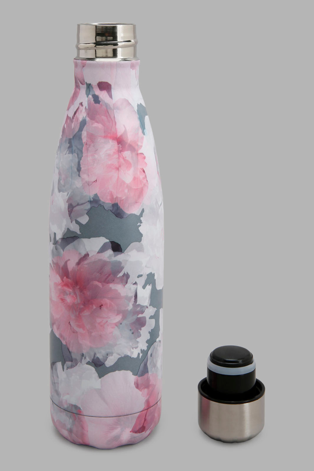 Redtag-Assorted-Floral-Water-Bottle-Category:Bottles,-Colour:Assorted,-Deals:New-In,-Filter:Home-Dining,-HMW-DIN-Drinkware,-New-In-HMW-DIN,-Non-Sale,-Section:Homewares,-W22A-Home-Dining-