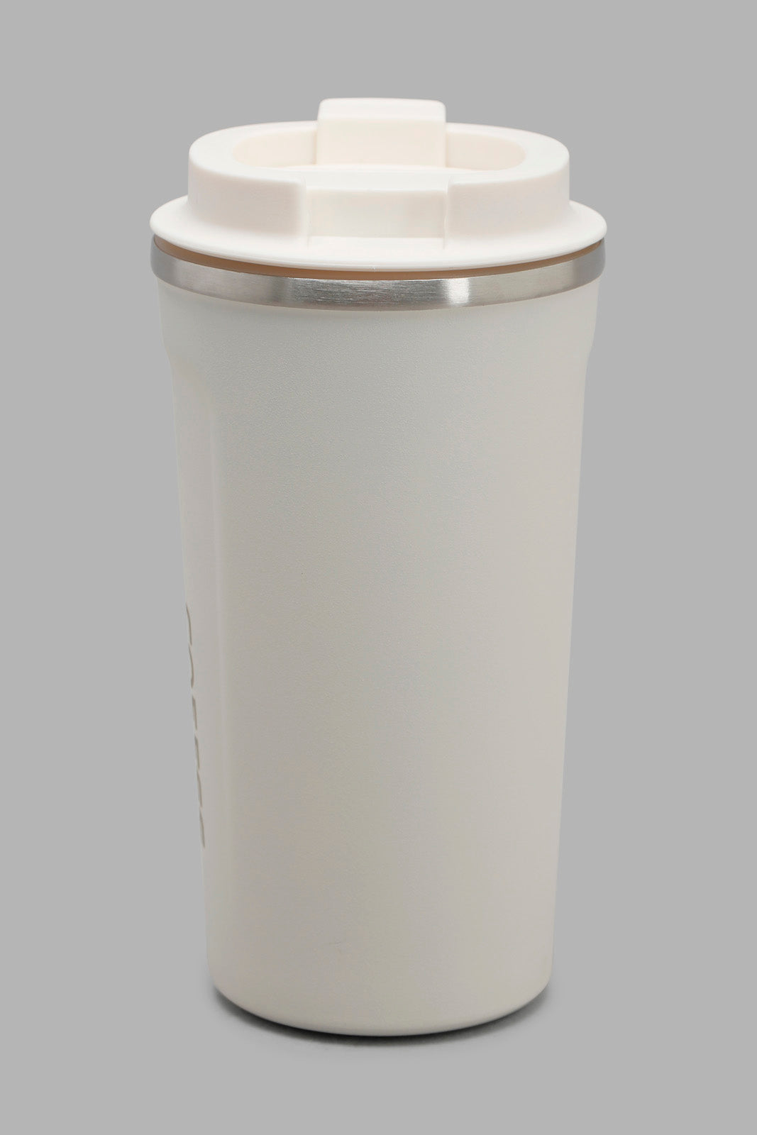 Redtag-White-Travel-Mug-Category:Cups-&-Mugs,-Colour:White,-Deals:New-In,-Filter:Home-Dining,-HMW-DIN-Crockery,-New-In-HMW-DIN,-Non-Sale,-Section:Homewares,-W22O-Home-Dining-
