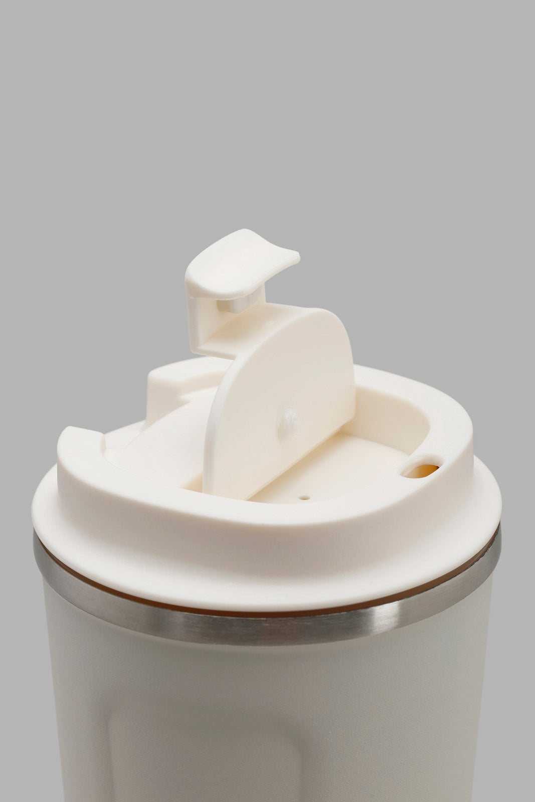 Redtag-White-Travel-Mug-Category:Cups-&-Mugs,-Colour:White,-Deals:New-In,-Filter:Home-Dining,-HMW-DIN-Crockery,-New-In-HMW-DIN,-Non-Sale,-Section:Homewares,-W22O-Home-Dining-