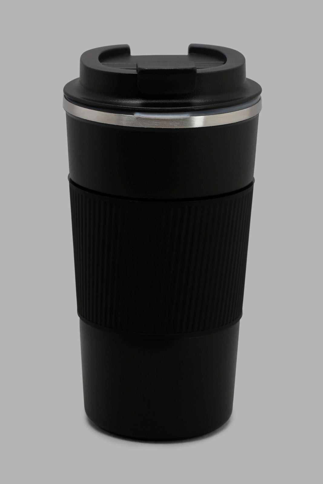 Redtag-Black-Travel-Mug-Category:Cups-&-Mugs,-Colour:Black,-Deals:New-In,-Filter:Home-Dining,-HMW-DIN-Crockery,-New-In-HMW-DIN,-Non-Sale,-Section:Homewares,-W22O-Home-Dining-