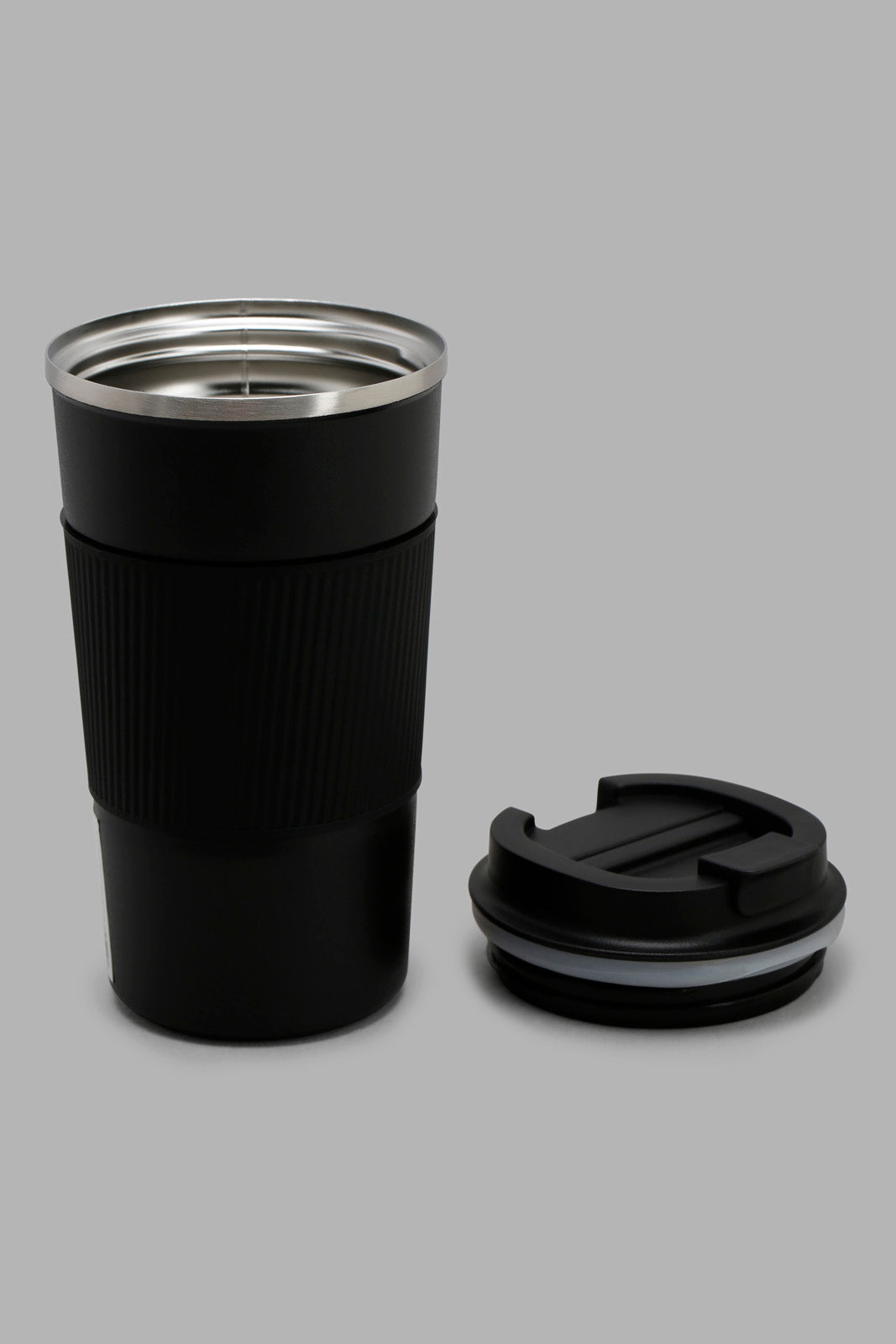 Redtag-Black-Travel-Mug-Category:Cups-&-Mugs,-Colour:Black,-Deals:New-In,-Filter:Home-Dining,-HMW-DIN-Crockery,-New-In-HMW-DIN,-Non-Sale,-Section:Homewares,-W22O-Home-Dining-