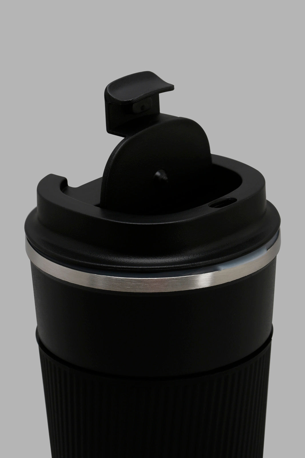 Redtag-Black-Travel-Mug-Category:Cups-&-Mugs,-Colour:Black,-Deals:New-In,-Filter:Home-Dining,-HMW-DIN-Crockery,-New-In-HMW-DIN,-Non-Sale,-Section:Homewares,-W22O-Home-Dining-