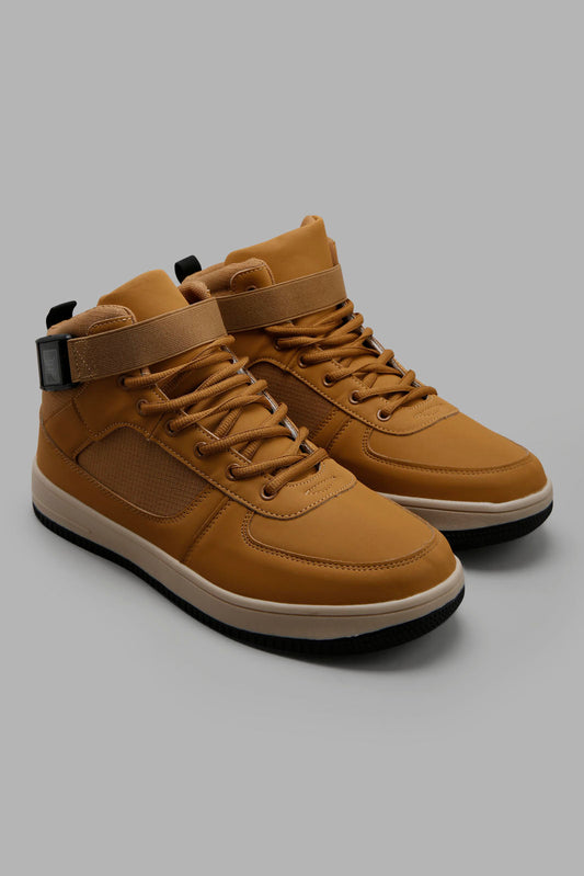 Redtag-Tan-High-Top-Category:Boots,-Colour:Tan,-Deals:New-In,-Filter:Men's-Footwear,-Men-Boots,-New-In-Men-FOO,-Non-Sale,-Section:Men,-W22A-Men's-