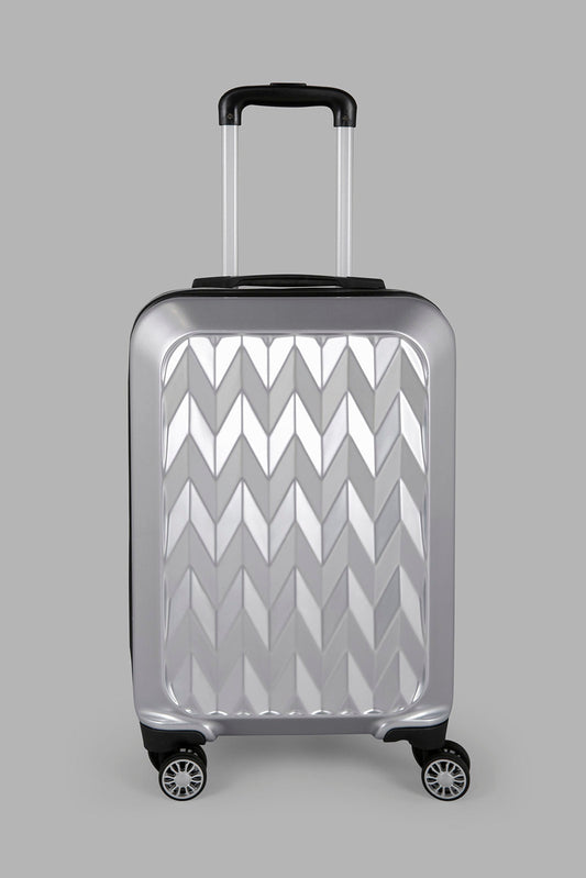 Redtag-Silver-Luggage-Trolley-20"-Category:Luggage-Trolleys,-Colour:Silver,-Filter:Travel-Accessories,-LUG-Luggage-Trolleys,-New-In,-New-In-LUG-ACC,-Non-Sale,-Section:Travel,-W22A-Travel-Accessories-